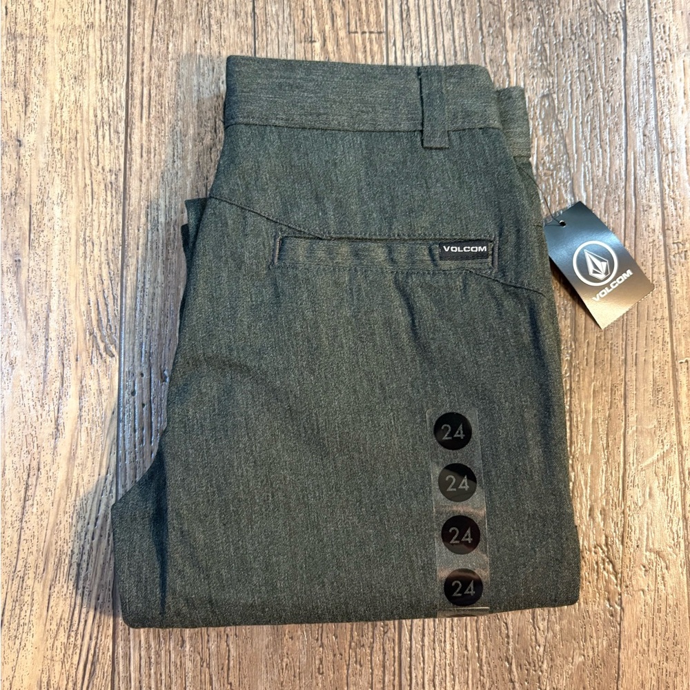 Volcom Chino Charcoal Trousers
